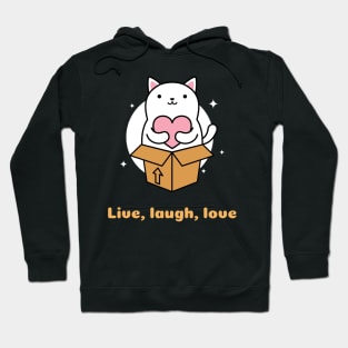 Live, laugh, love Hoodie